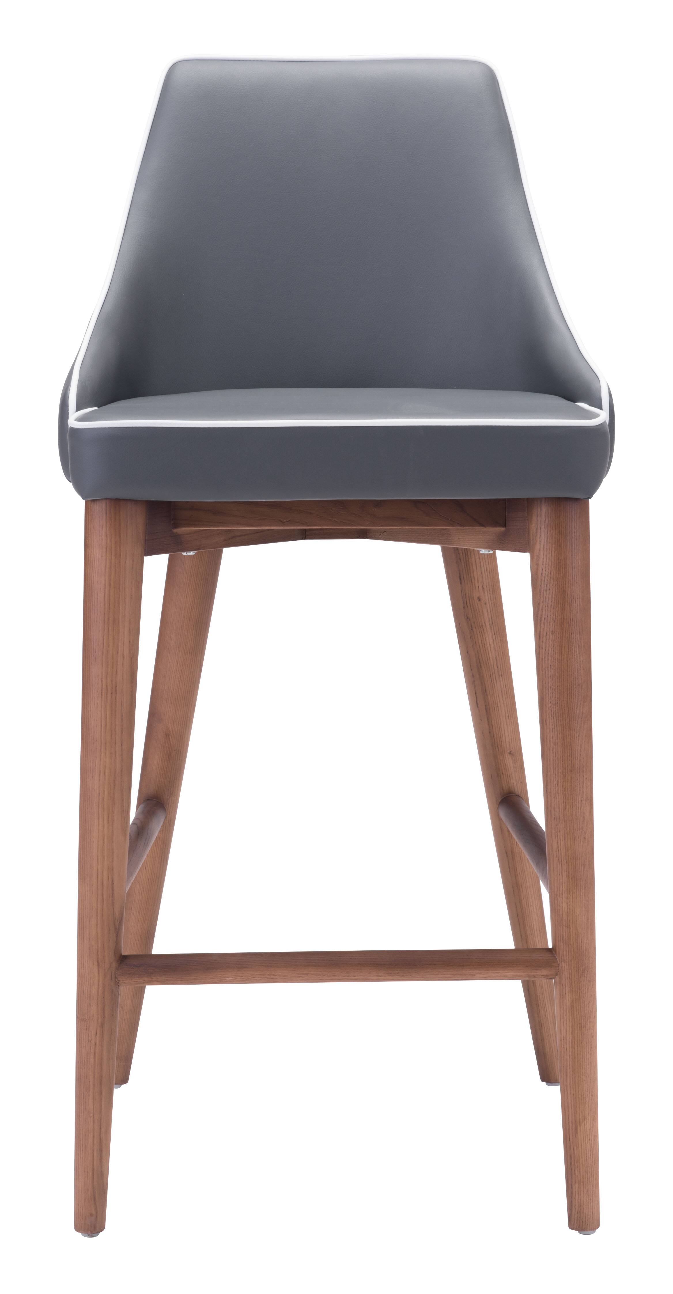 Alt View 1. Hivvago - Moor Counter Stool Dark Gray - Dark Gray.