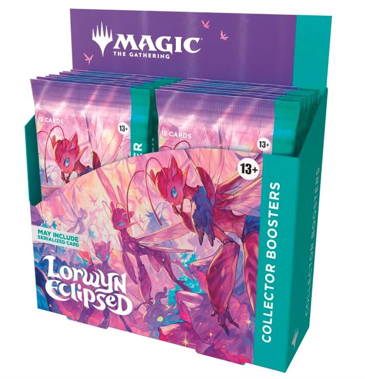 Wizards of The Coast - Magic The Gathering Lorwyn Eclipsed 12-Pack Collector Booster Display
