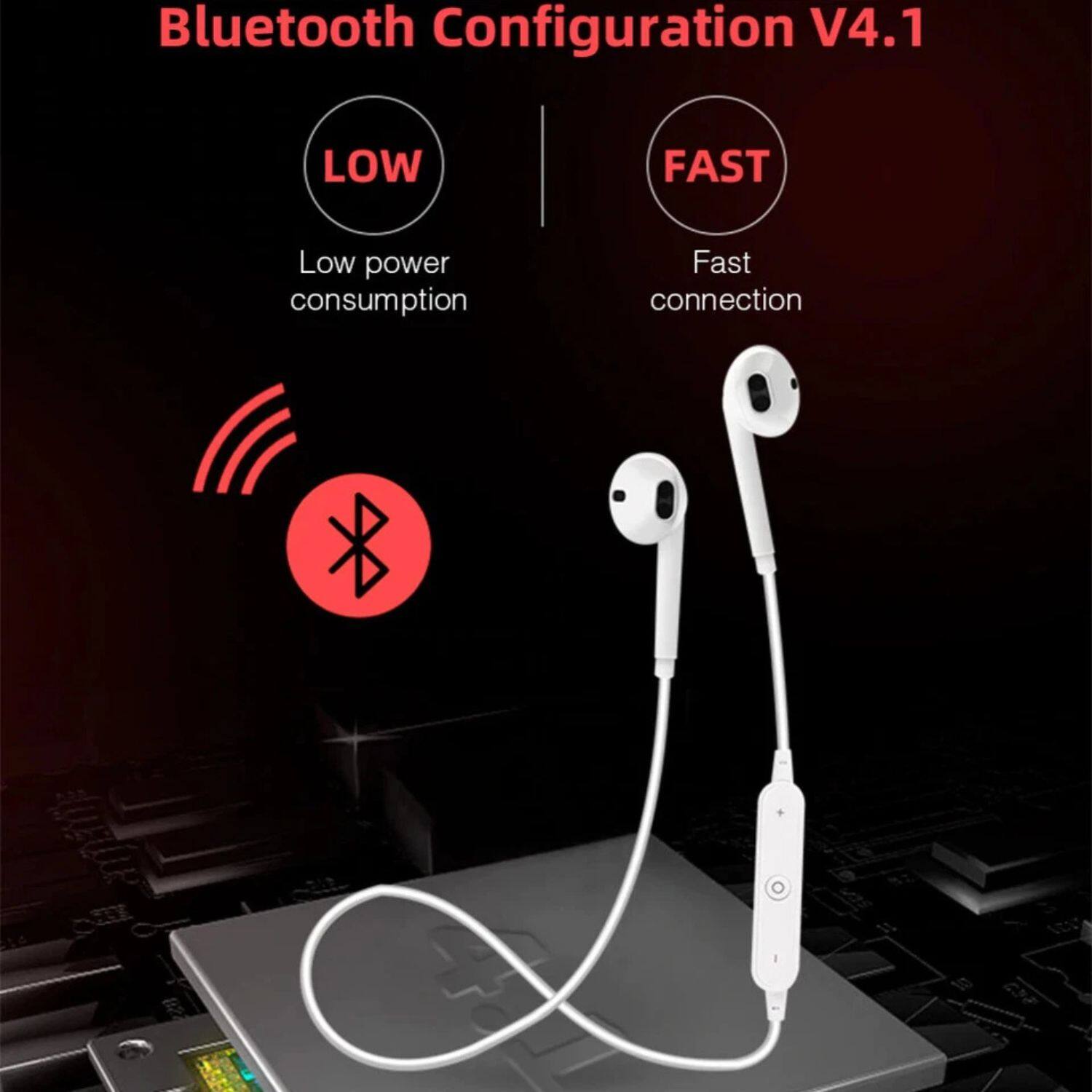 Bluetooth Configuration V4.1

LOW  
Low power consumption

FAST  
Fast connection