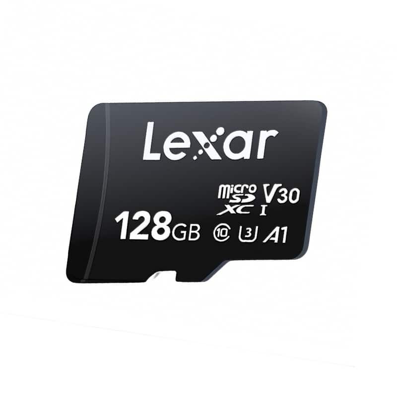 Lexar - 128GB High Endurance microSD Card U3 V30, Up to 100MB/s Read, for Dash Cams and Security Cameras
