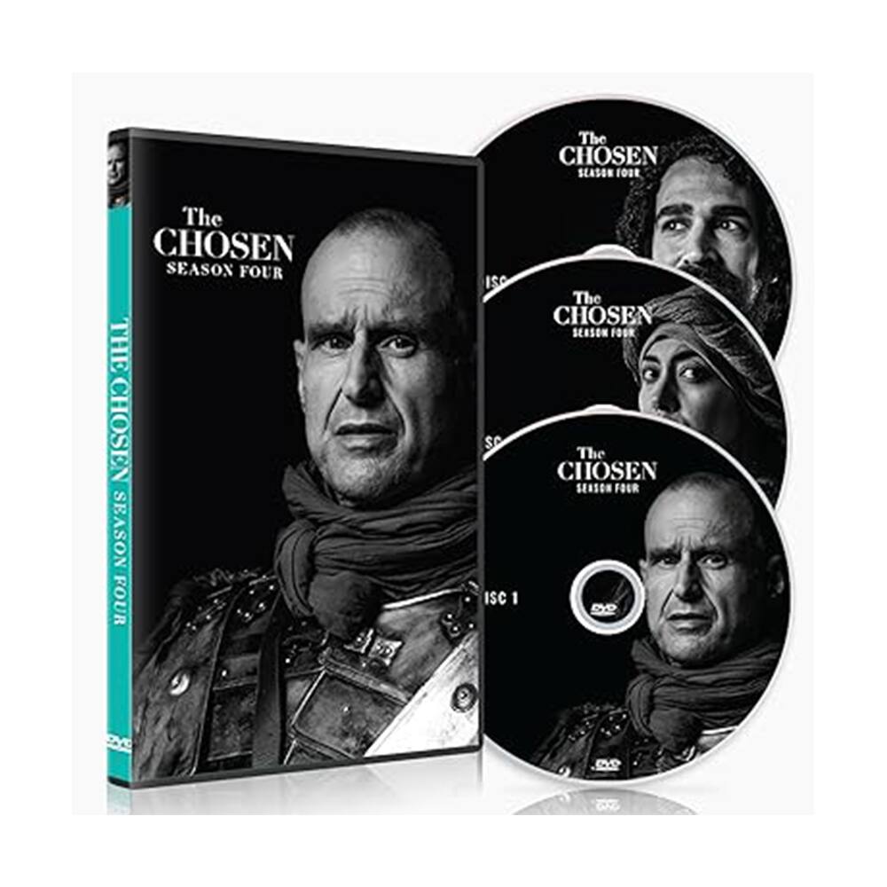 Left. The Chosen: Seasons 1-5 DVD.