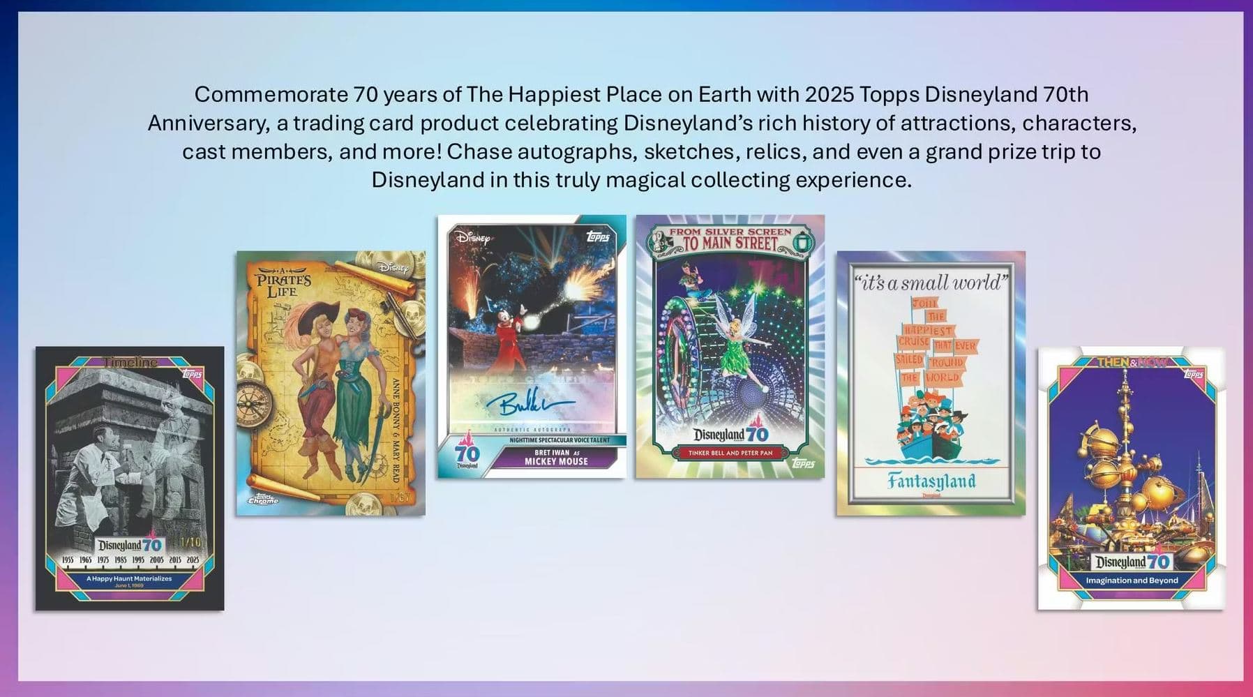 2025 Topps Disneyland 70th Anniversary Hobby Box - Best Buy