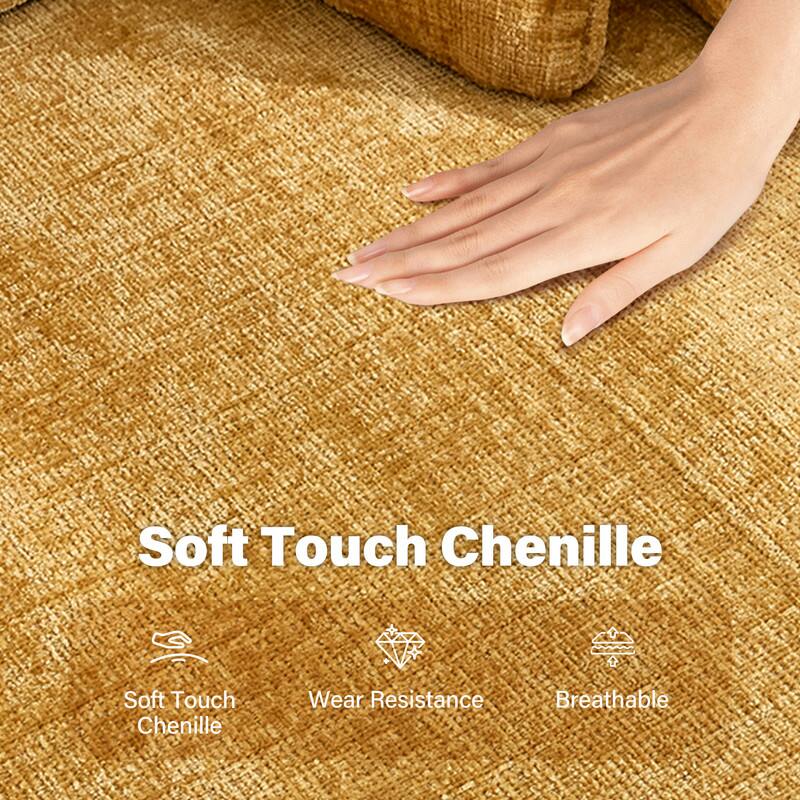 Soft Touch Chenille  
Soft Touch Chenille  
Wear Resistance  
Breathable