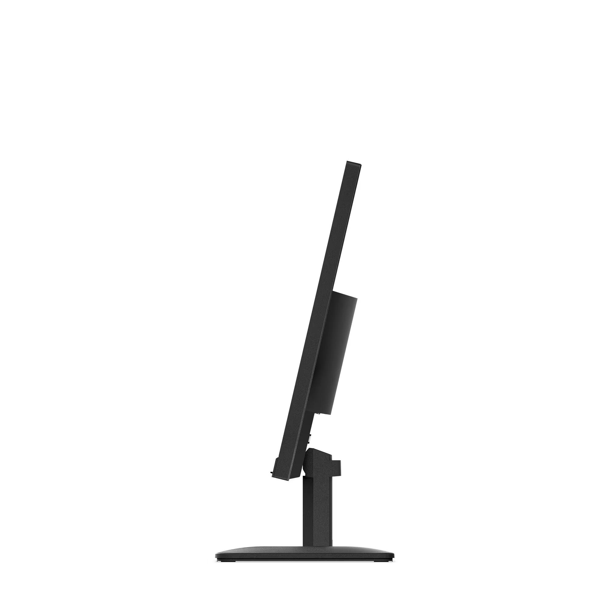 Alt View 3. Lenovo - Lenovo ThinkVision S24-4e 23.8" Monitor (1920x1080) 1HDMI 1VGA 250Nit 100Hz 4ms - Black.