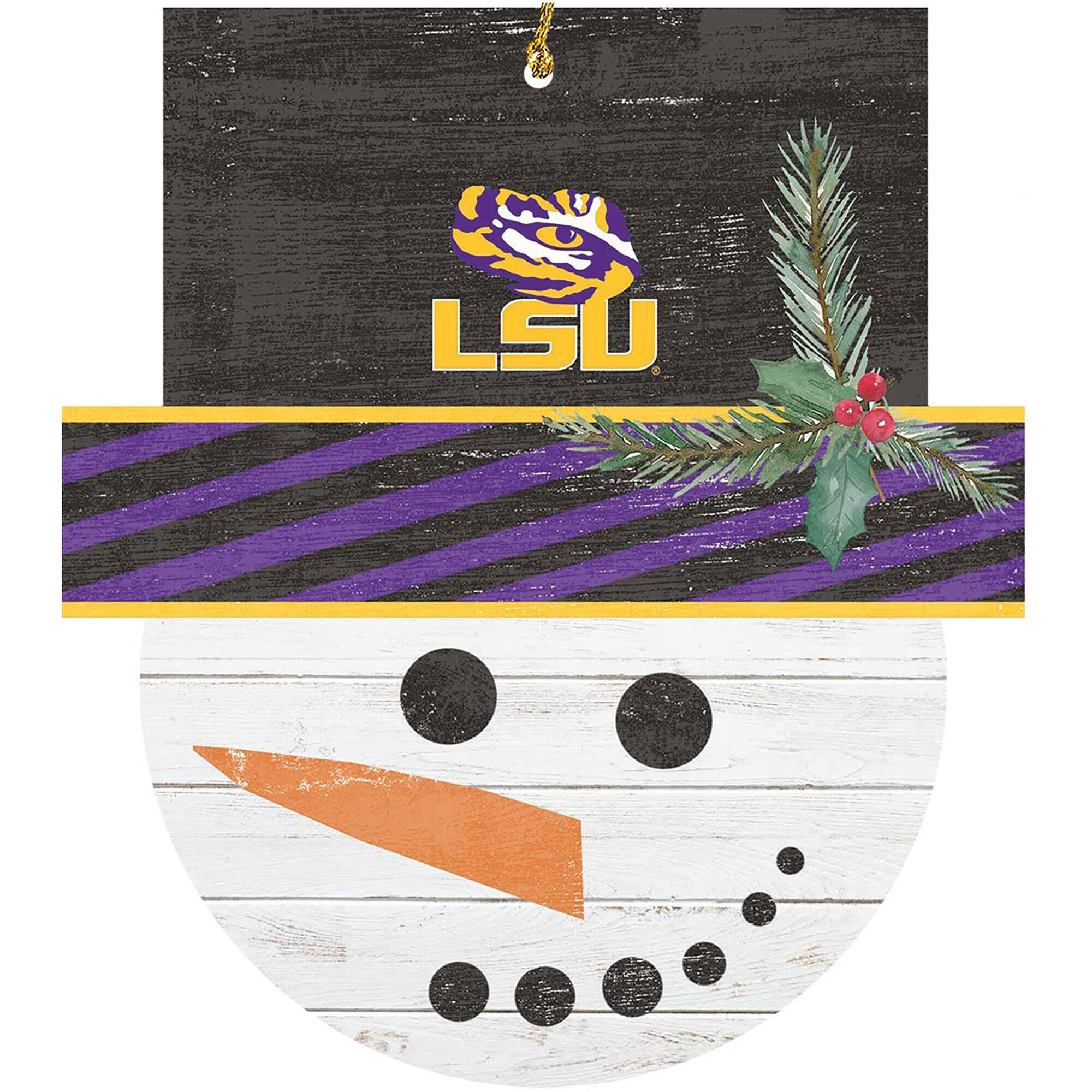 Alt View 3. Jardine - LSU Tigers Ornament Bundle - White.
