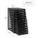 Alt View 12. Mind Reader - File Storage Drawers, Desk Organizer, Multi-Purpose, Crafts, Office, Metal Mesh, 10.75"L x 14"W x 21.25"H - Black.