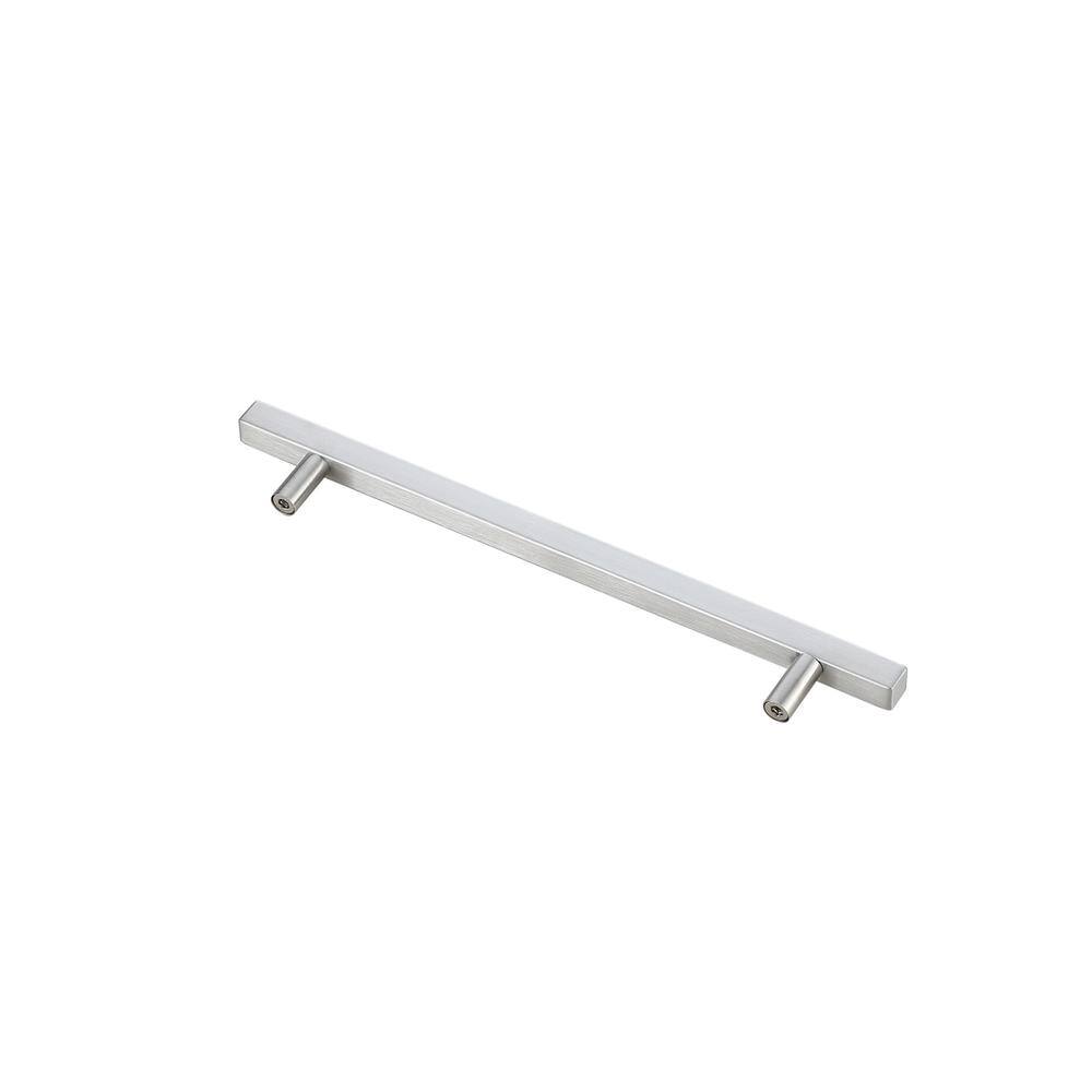 Left. Elegant Decor - Dior 7-9/16" Center to Center Brushed Nickel Bar Pull Multipack (set of 10) - Brushed Nickel.