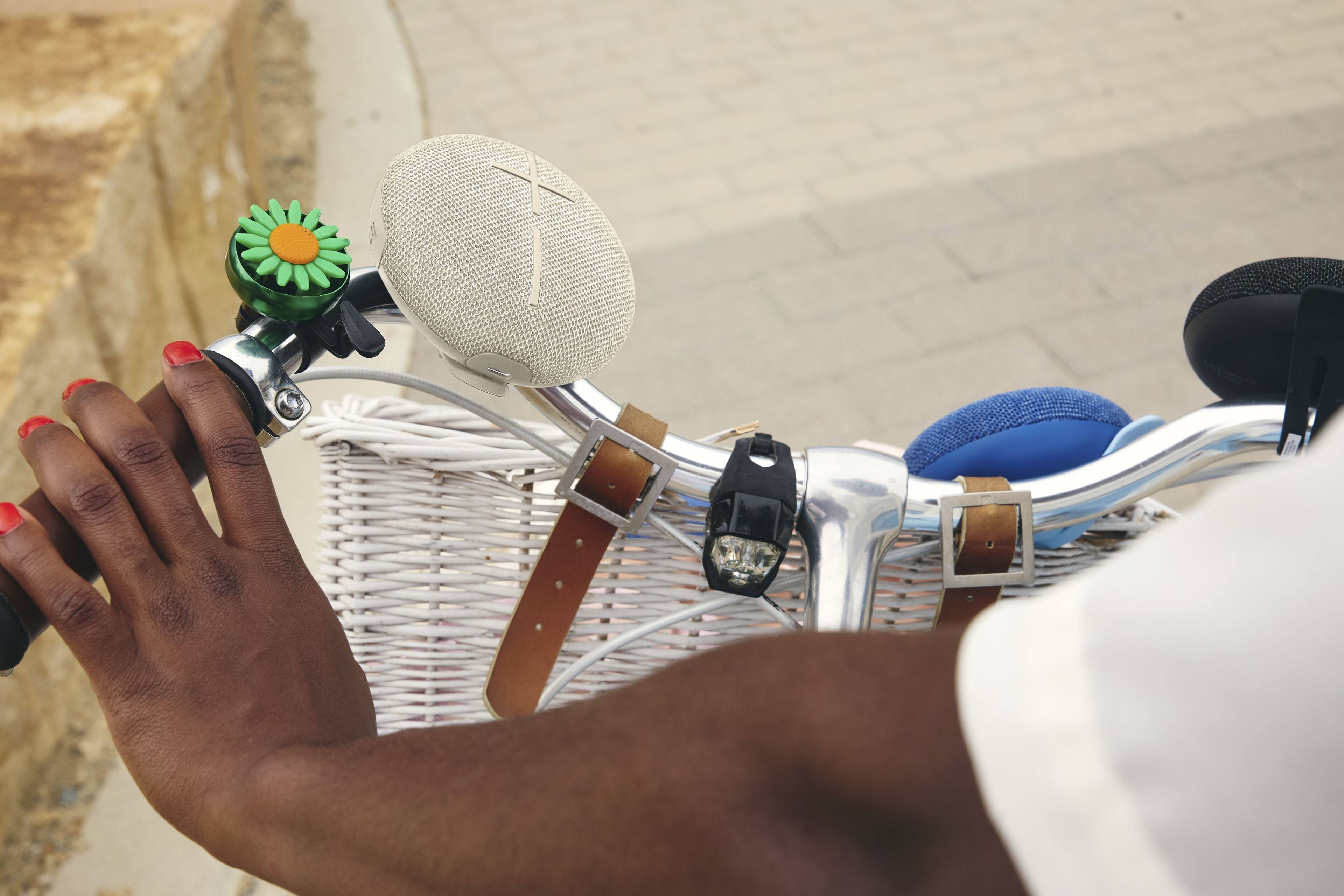 Alt View 12. Ultimate Ears - MINIROLL Ultra-Portable Waterproof Bluetooth Speaker with 131 ft Range - Sand Beige.