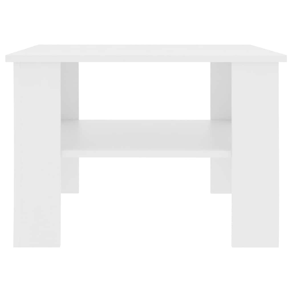 Alt View 3. Boyel Living - Coffee Table Matte White Engineered wood Small Coffee Table Square - White.