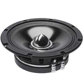 Powerbass - 4XL-65T - 6.5" Shallow Mount Midrange Driver 4-Ohm - Black/Gray