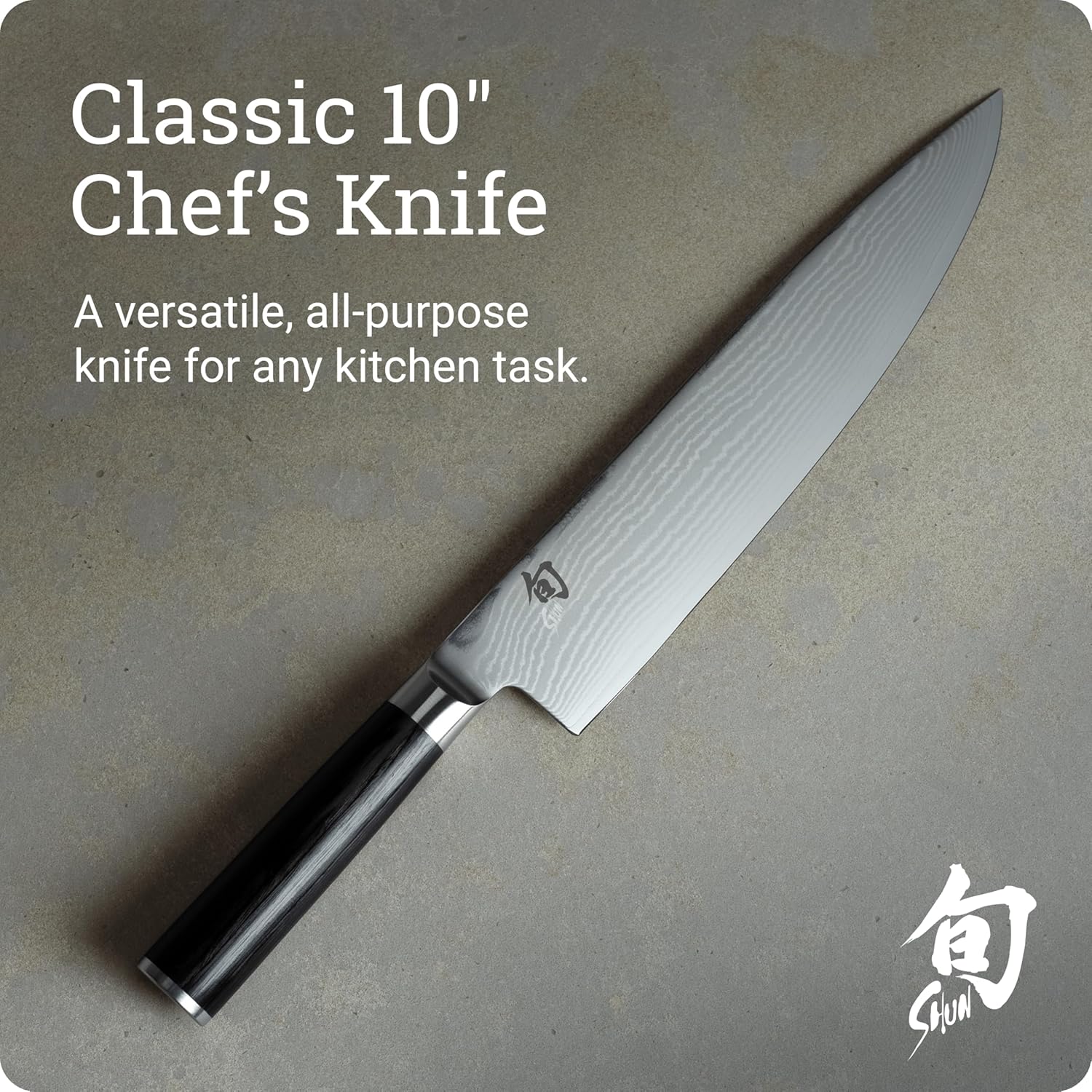 Classic 10" Chef's Knife  
A versatile, all-purpose knife for any kitchen task.