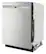 Left. Maytag - 24" Front Control Built-In Stainless Steel Tub Dishwasher with Dual Power Filtration, PowerBlast Cycle, 50 dBA - Fingerprint Resistant Stainless Steel.