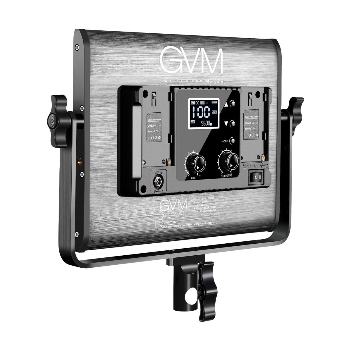 GVM GREAT VIDEO MAKER

100

5600

MODE

GVM