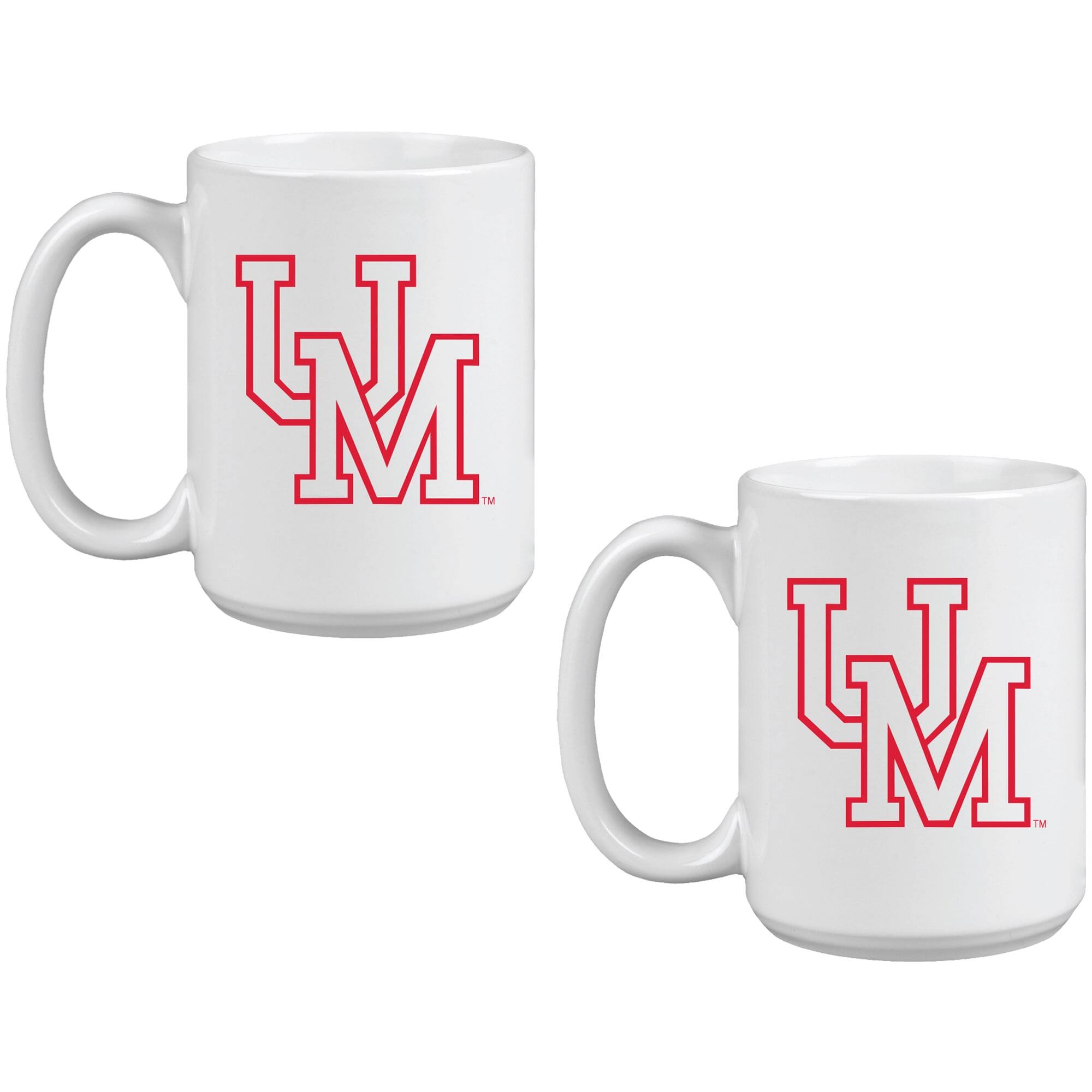 Alt View 1. Indigo Falls - Ole Miss Rebels Two Pack 15oz. Vault Sketch Ceramic Mug Set - Multicolor.