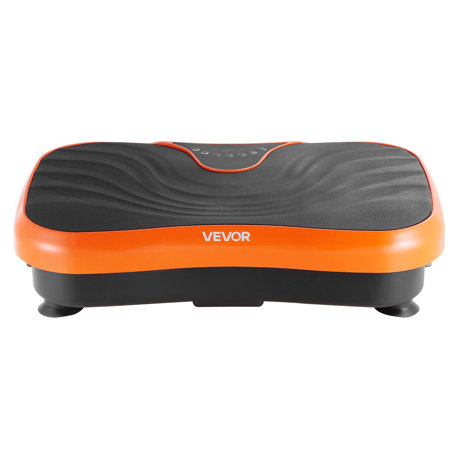 Alt View 5. VEVOR - Vibration Plate Exercise Machine, Whole Body Vibrating Platform for Lymphatic Drainage and Weight Loss - Orange.