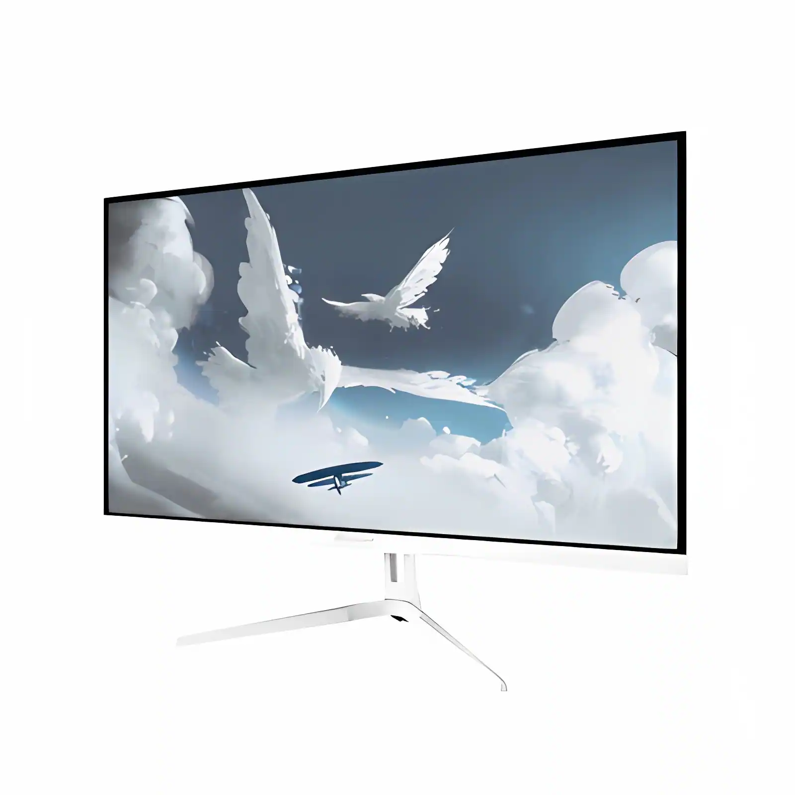 Arozzi - – Nova 27" IPS QHD 180Hz Gaming Monitor – - White
