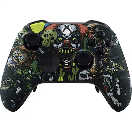 Front. Custom Controllerzz - Custom Elite Series 2 Wireless Controller for Xbox Series X, Xbox Series S, Xbox One - Scary Party.