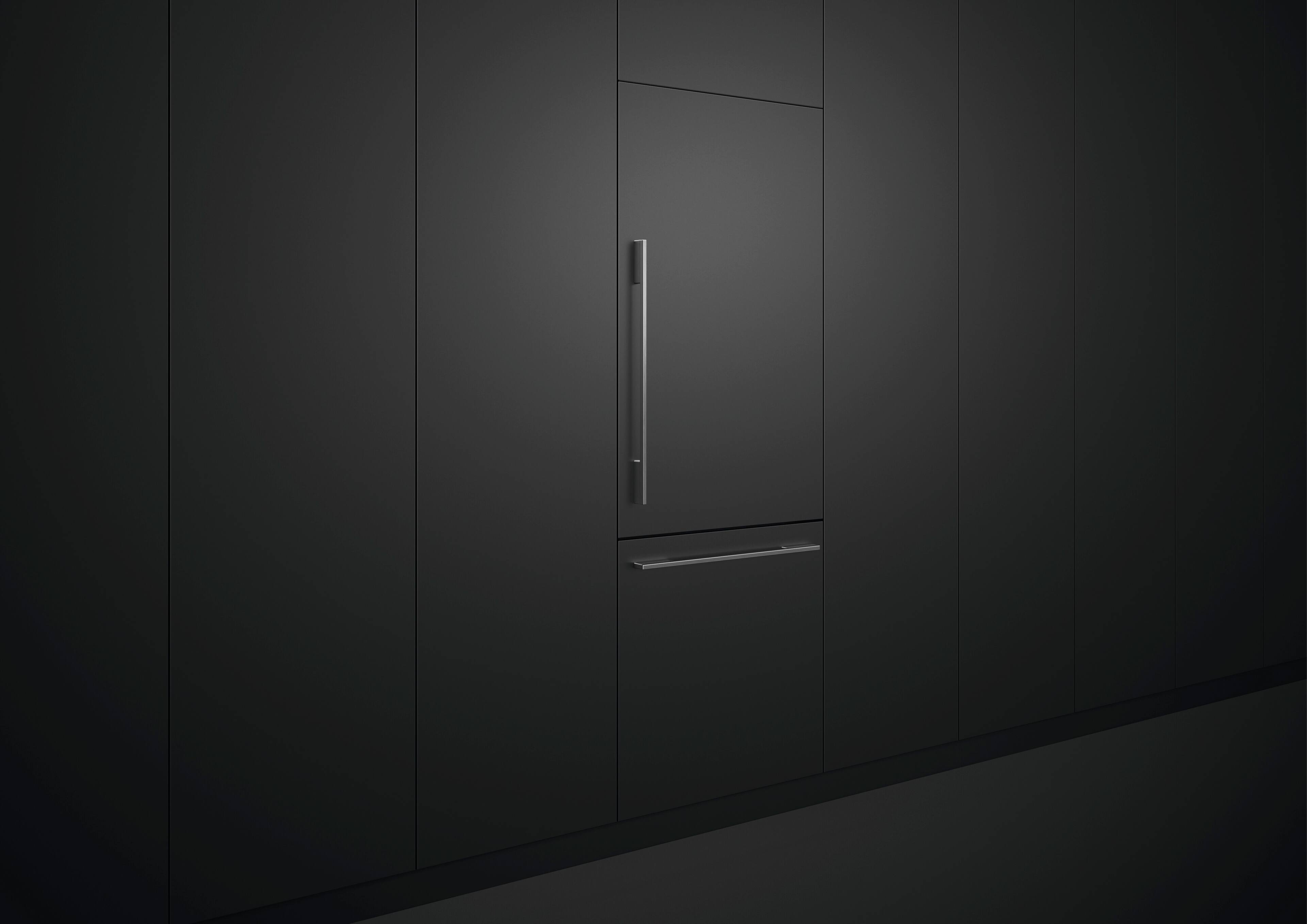 Alt View 13. Fisher & Paykel - 15.9 cu. Ft Column Bottom Mount Refrigerator Freezer Panel Ready Ice and Water RH - Panel Ready.