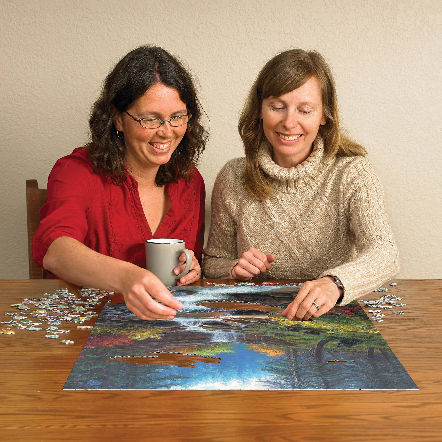 Outset Media Outset Media: Cobble Hill 1000 Piece Puzzle: Mountain ...