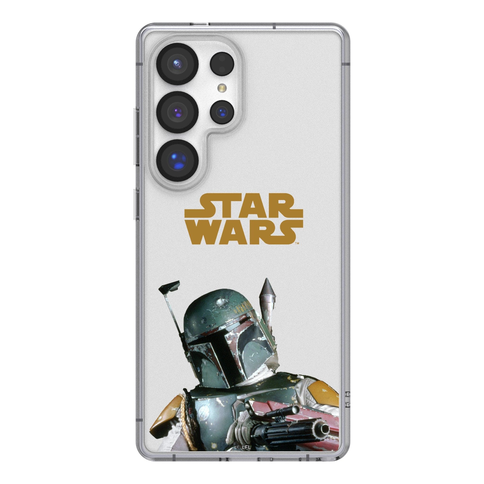 Keyscaper - Star Wars: The Empire Strikes Back Color Block Clear Phone Case - Samsung Galaxy S24 - Boba Fett