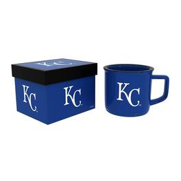 Evergreen Enterprises - Kansas City Royals 14oz. Ceramic Camp Cup with Gift Box - Multicolor