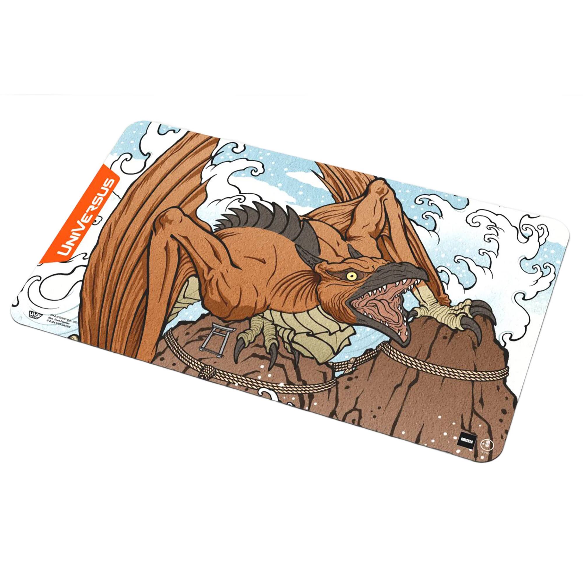 Left. Jasco Games - UniVersus Godzilla: Playmat - Rodan.