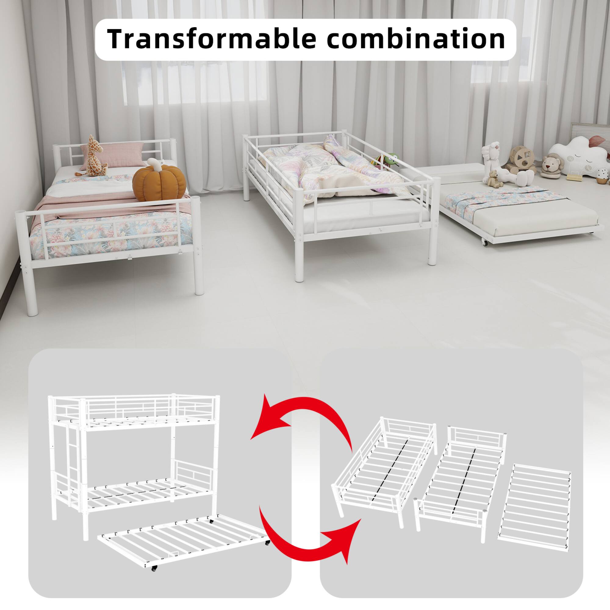 Transformable combination

Transformable combination