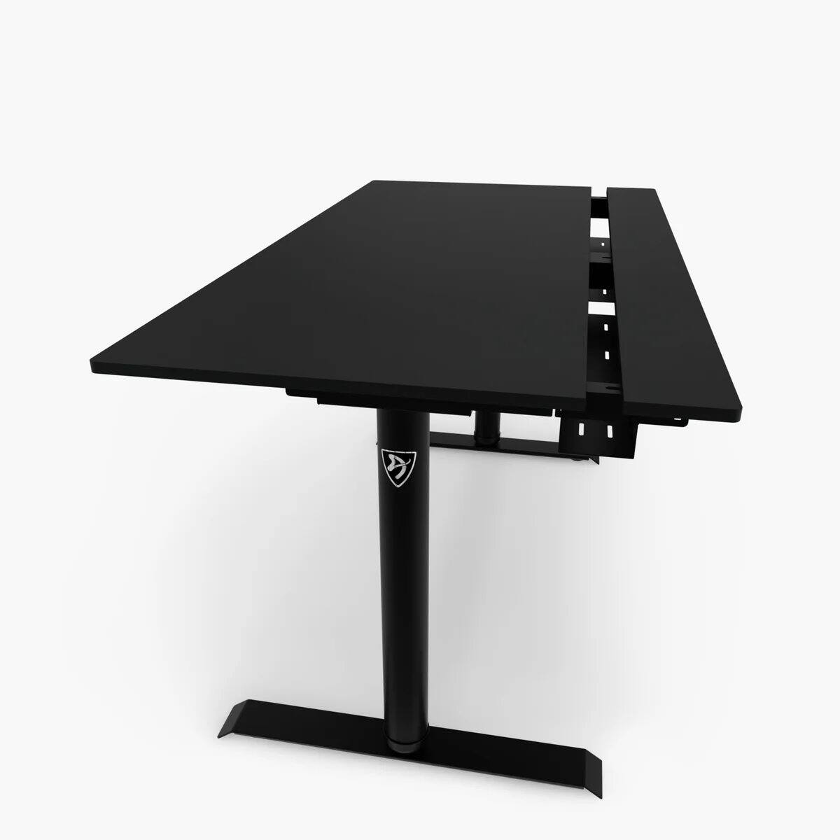 Back. Arozzi - Arozzi Arena Electric Standing Desk - Black - Black.