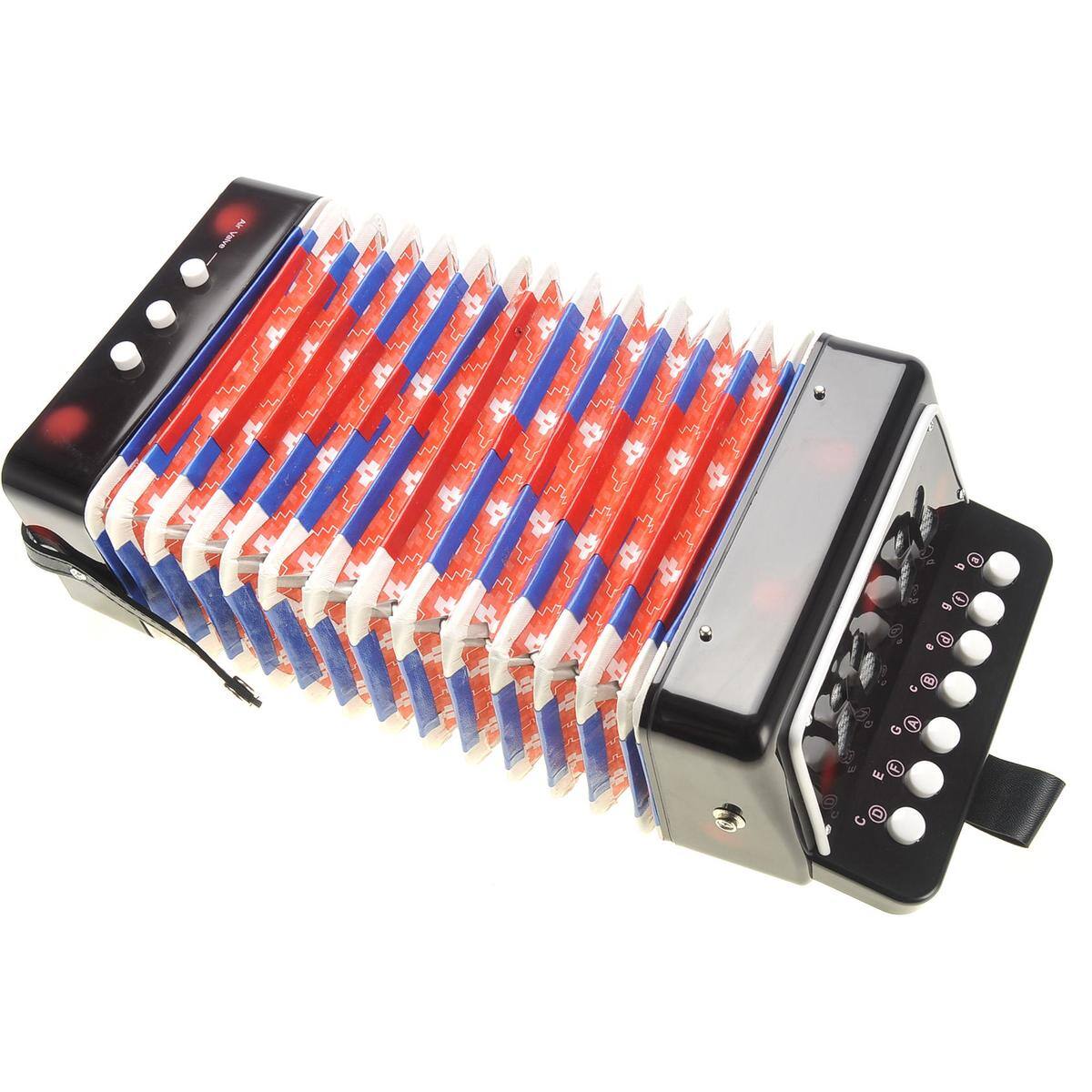 Alt View 2. JuzToys - Kids Accordion Instrument, Mini Accordion for Kids Toddlers Accordion Musical Toy Black - Black.