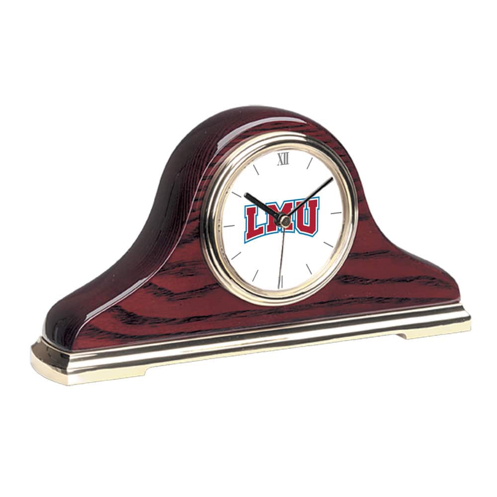 Jardine - Loyola Marymount Lions Mantle Clock - Gold