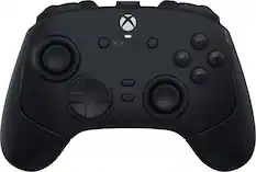 Front. Razer - Wolverine V4 Pro Wireless Gaming Controller for Xbox Series X|S and PC with 8K Hz HyperPolling - Black.