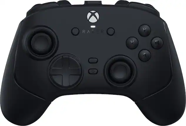 Front. Razer - Wolverine V4 Pro Wireless Gaming Controller for Xbox Series X|S and PC with 8K Hz HyperPolling - Black.
