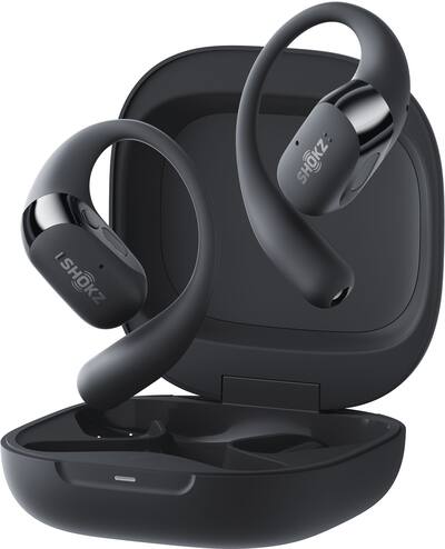 Shokz OpenFit 2+ Open Ear True Wireless Bluetooth Earbuds Black Shokz OpenFit 2+ Open Ear True Wireless Bluetooth Earbuds Black