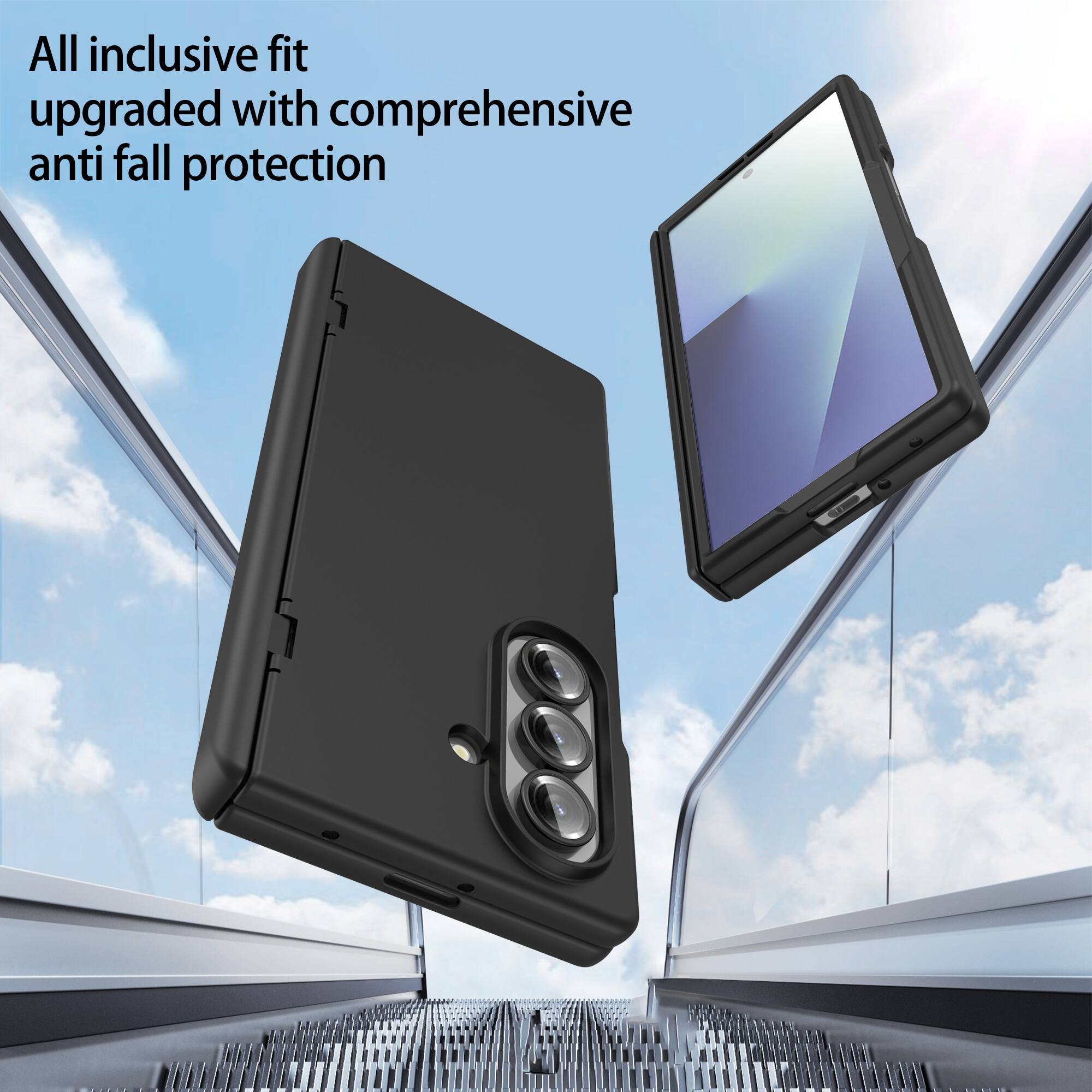 All inclusive fit upgraded with comprehensive anti fall protection