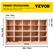PRODUCT SPECIFICATIONS: VEVOR
Item Size(L X W X H):48 x 12 x 30.3 in / 122 x 30.5 x 77 cm
Total Load Capacity: 154 lbs/ 70 kg
9.5in / 24cm
6.3in / 16cm
12in / 30.5 cm
VEVOR
48in / 122cm