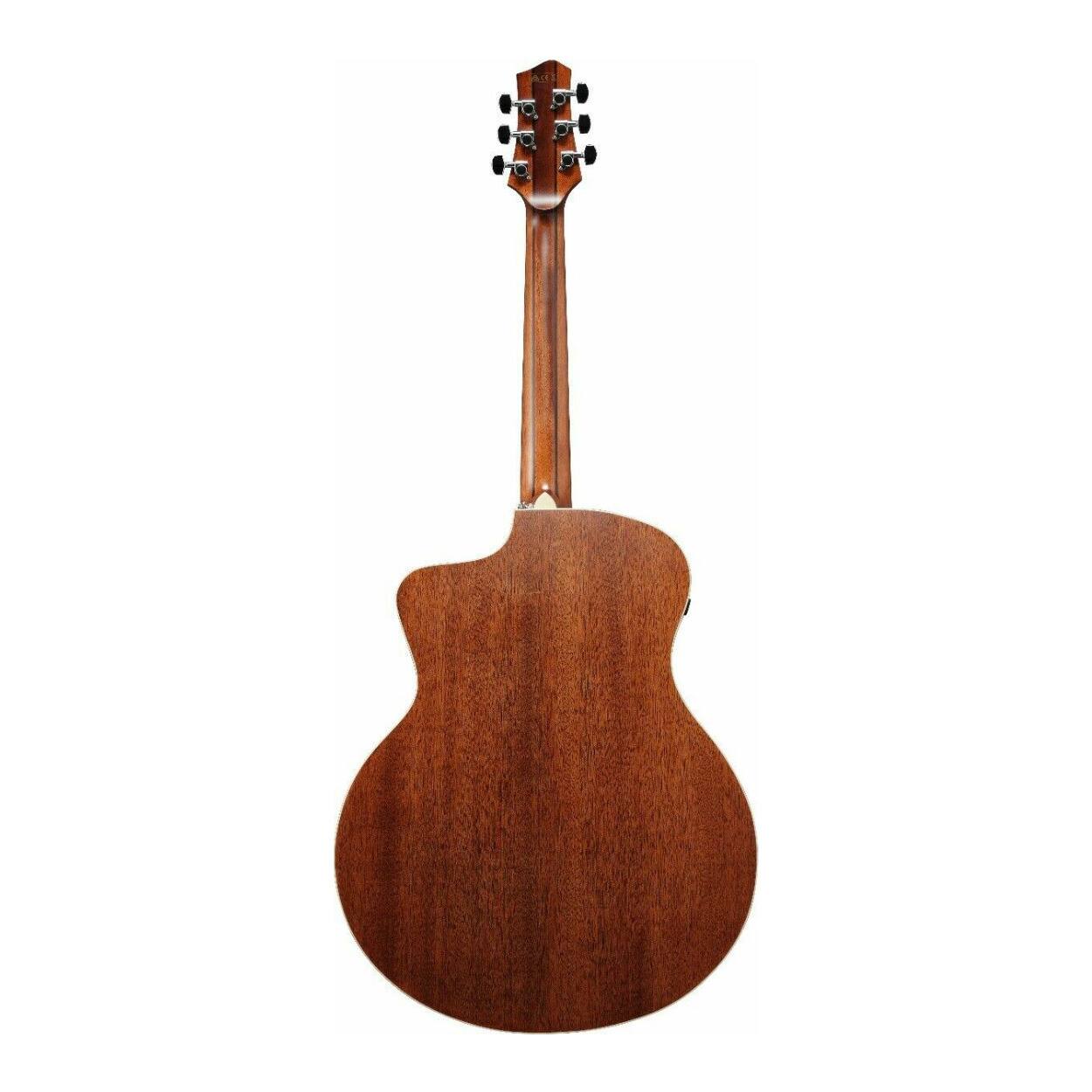 Left. Ibanez - Ibanez PA230E 6-String Acoustic Electric Guitar (Natural Satin).