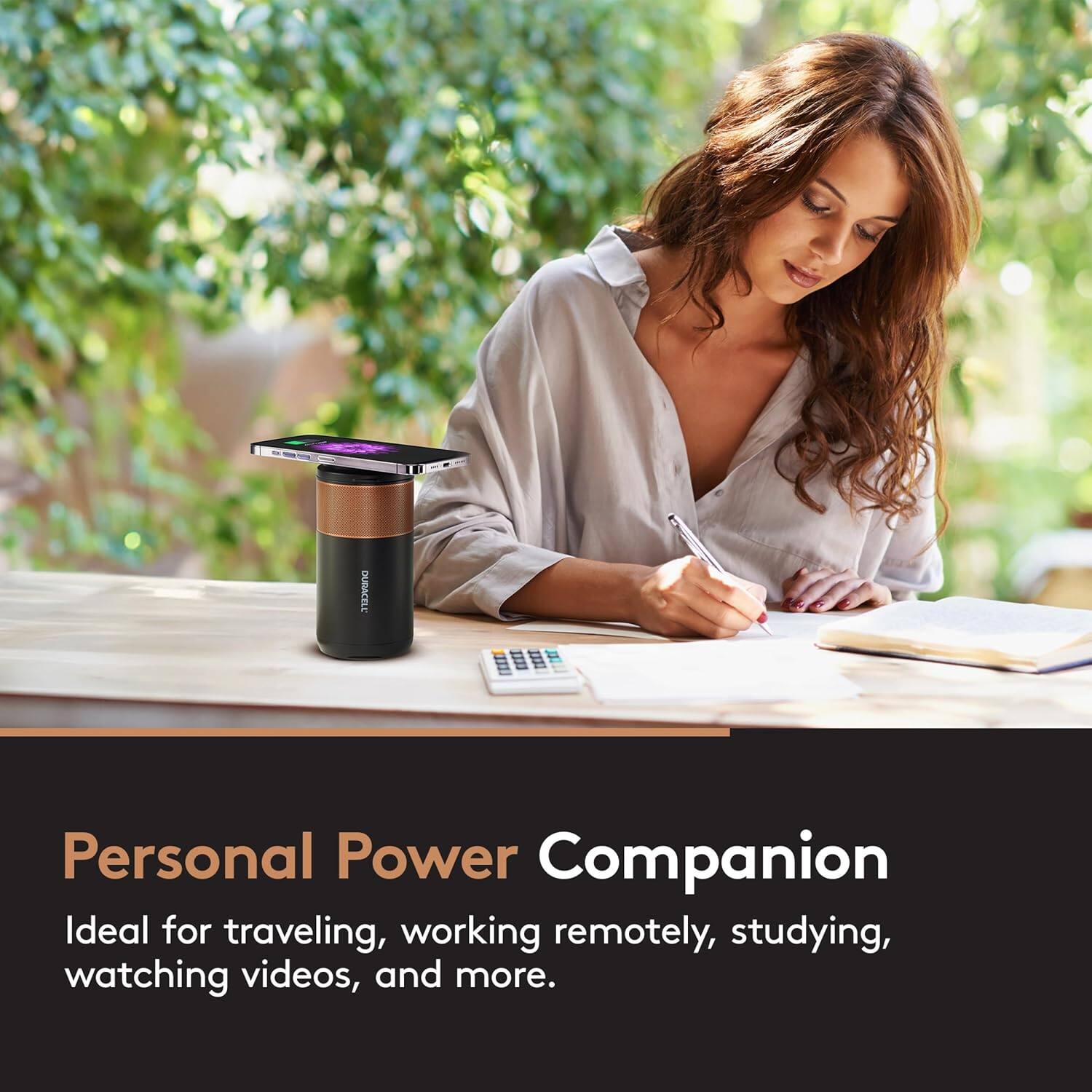 DUBACELL  
Personal Power Companion  
Ideal for traveling, working remotely, studying, watching videos, and more.