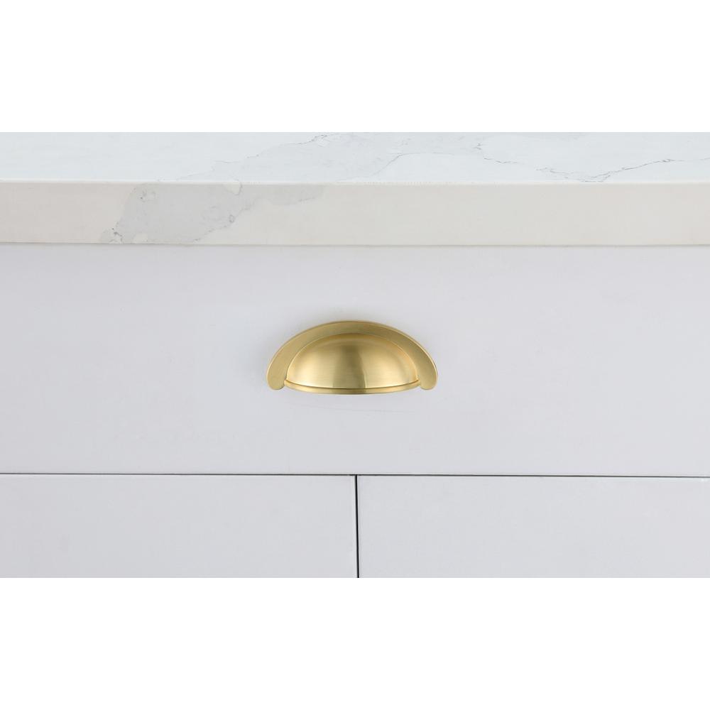 "Elegant Decor - Claude 2-3/4"" Center to Center Cup Bar Pull Multipack (set of 10) - Brushed Gold" price history on PriceWatchPro