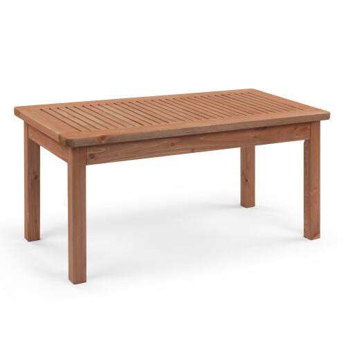 Alt View 10. Winado - 35in Patio Wooden Coffee Accent Side Table for Indoor/Outdoor Resistant Table Furniture - Dark Brown.