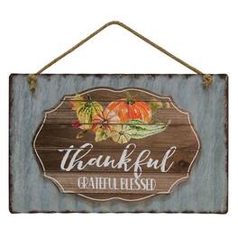 BreeBe - *Thankful Grateful Blessed Sign - Multi