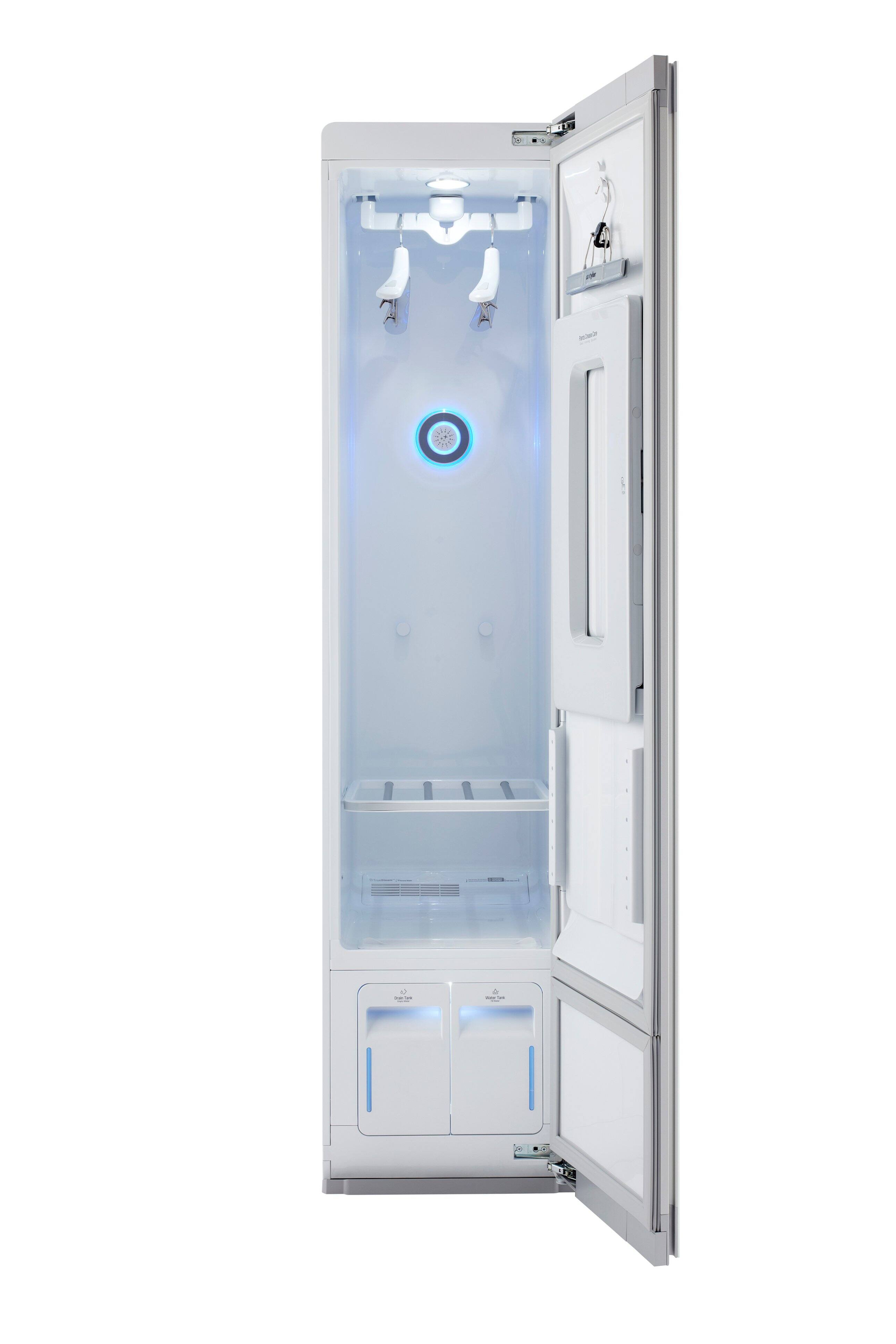 Alt View 2. LG - Styler Smart Steam Clothing Care System - White.