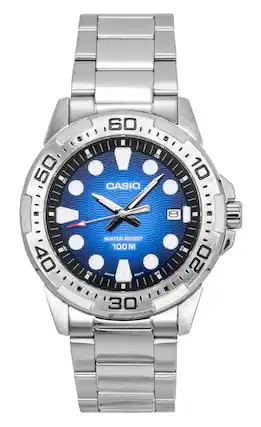 50 50 55 60 8 CASIO 10 10 8 40 40 35 WATER RESIST 100 M JAPAN MOV'T 30 25 20 20