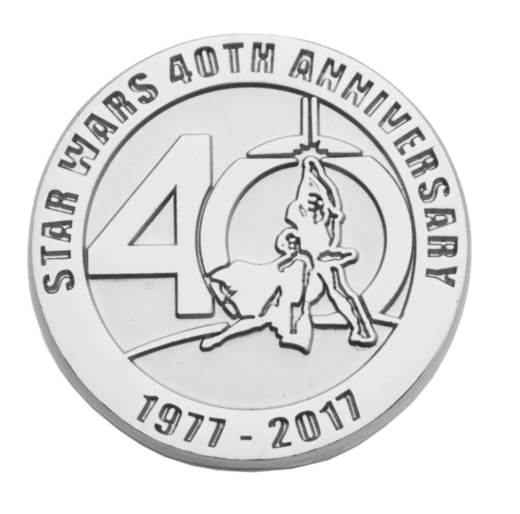 Star Wars - 40th Anniversary Limited Edition Pin - Silver