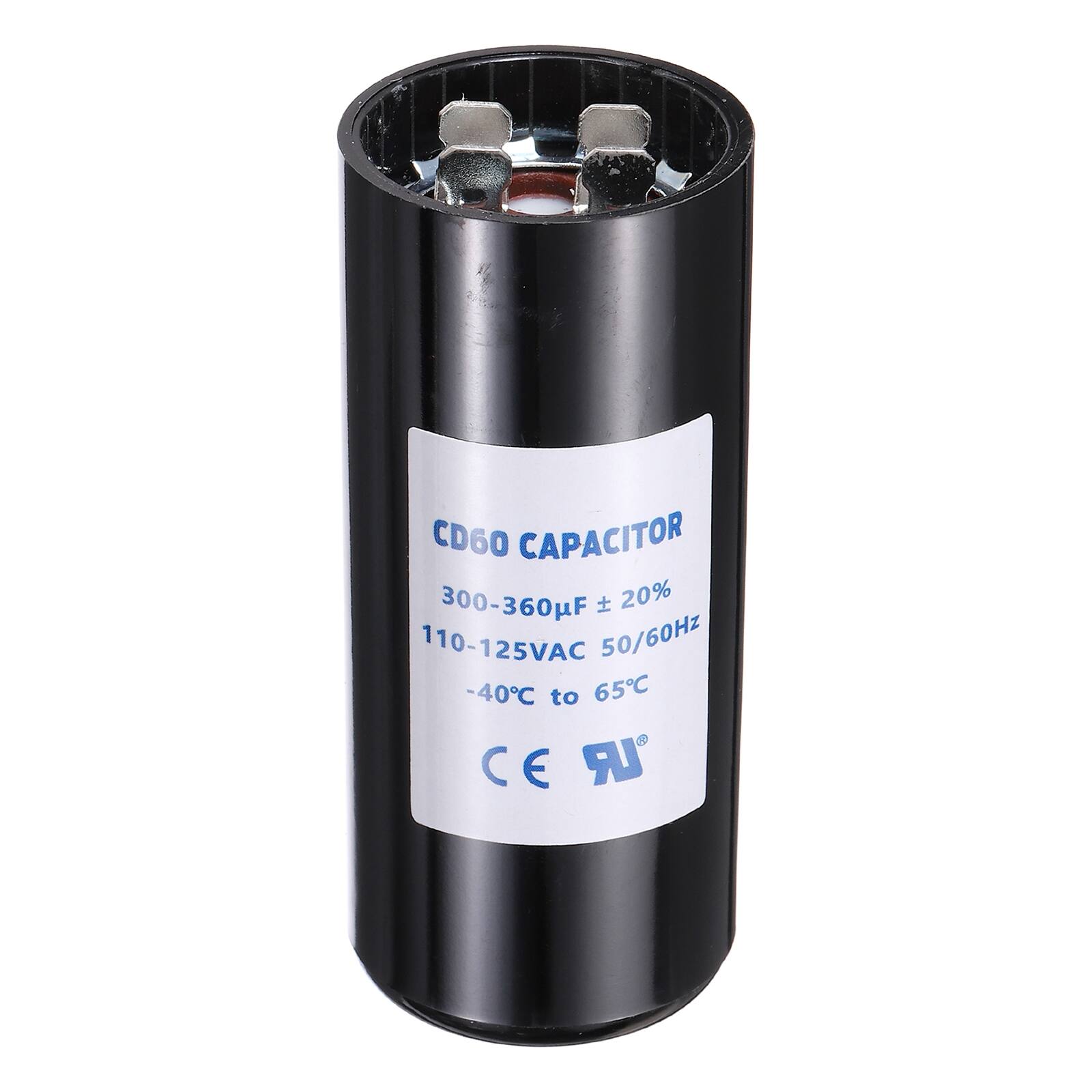 Unique Bargains - CD60 Capacitor 300-360 Mfd, 110-125 VAC Run Motor Start Capacitor 50/60Hz for Fan/Well Pump price history on PriceWatchPro