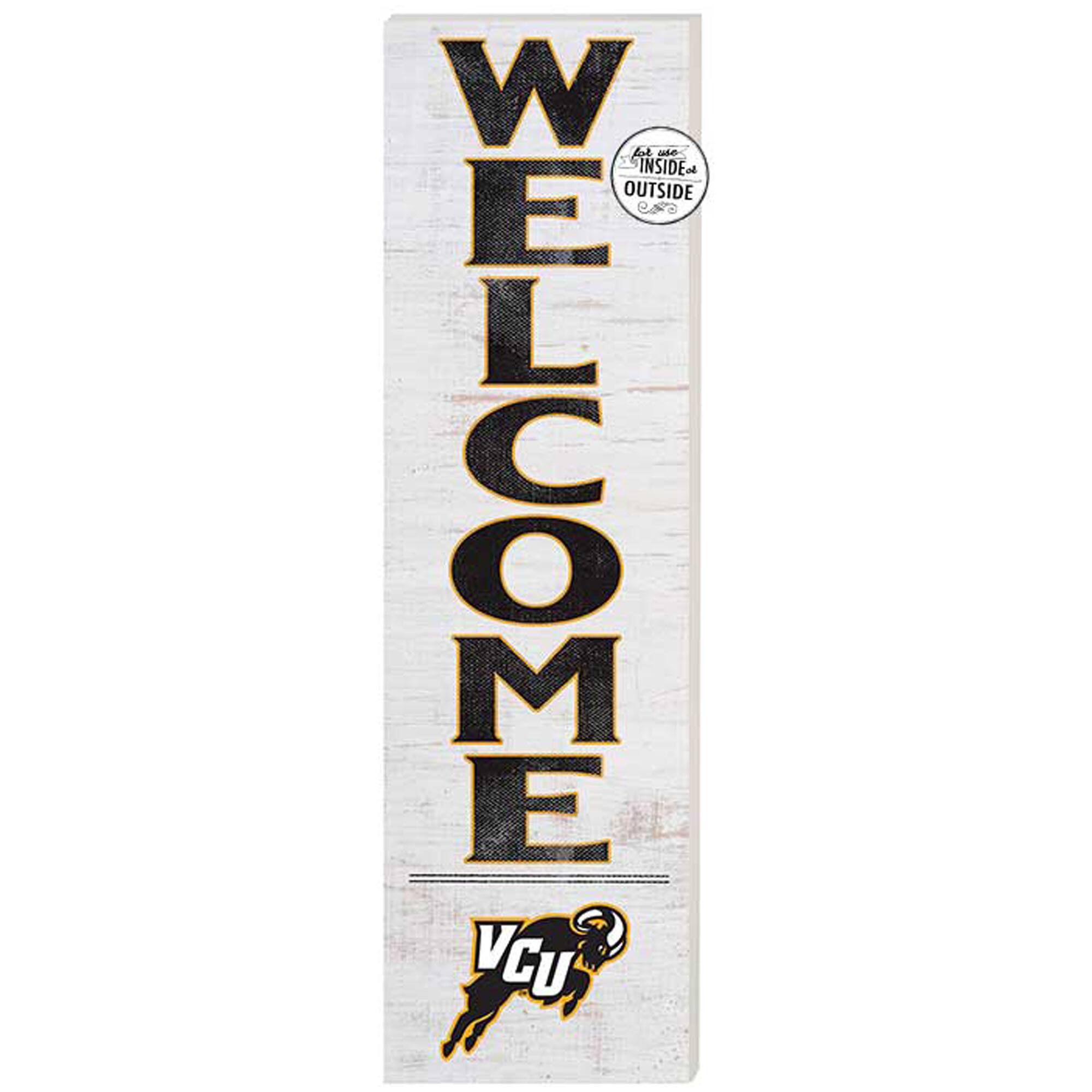 VCU Rams 10'' x 35'' Indoor/Outdoor Welcome Sign