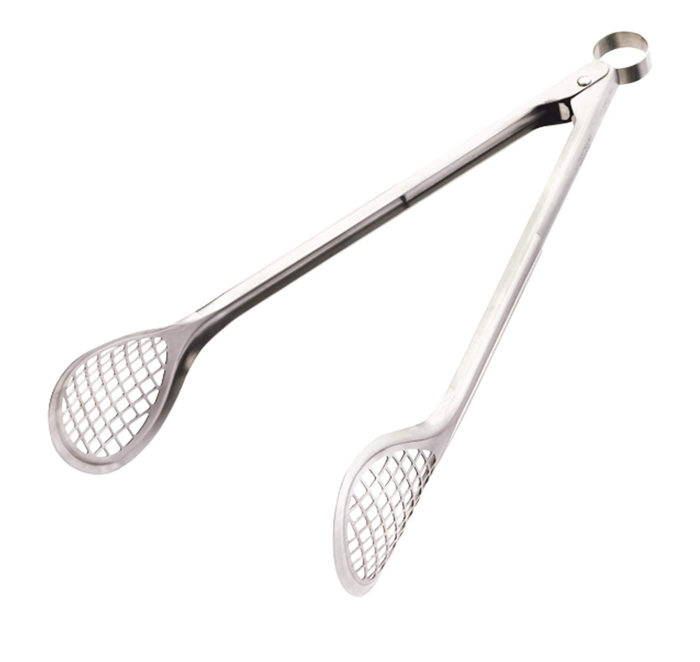 Cuisipro - Wide Grill Fry Tongs - Silver price history on PriceWatchPro