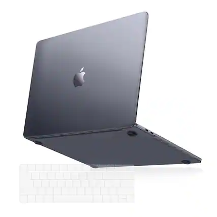 Front. mosiso - MacBook Pro 13 inch Case M2 A2338 M1 A2251 A2289 A2159 A1989 A1708 A1706 2016-2026 - Space Gray.