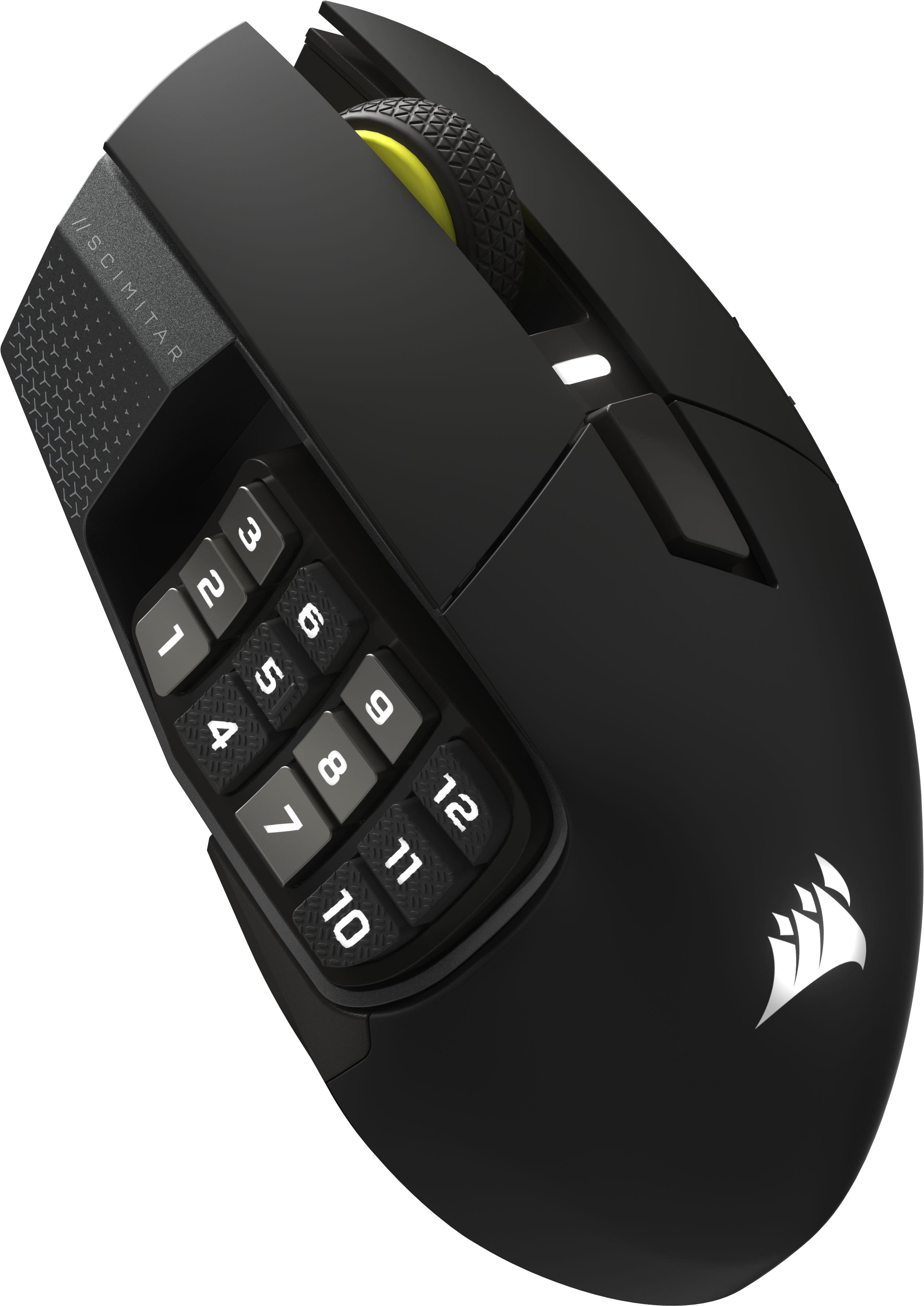 Alt View 26. CORSAIR - Scimitar Elite Wireless SE Gaming Mouse with 16 Programmable Buttons - Gun Metal Black.