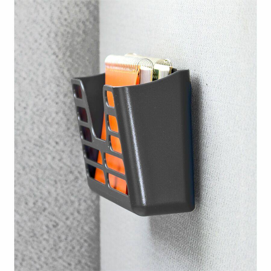 Lorell Cubicle Pocket File 30 Recycled Black Plastic 1 Each - Best Buy
