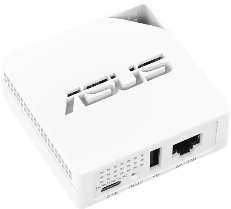 Asus Ax500 Router ASUS RT AX50 Go AX1500 Dual Band Wi Fi 6 Travel Router White RT-AX50 Go ...